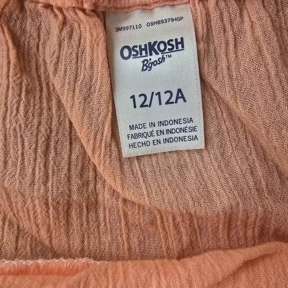 NWT OshKosh Bgosh Colorful Striped  Dress Size 12